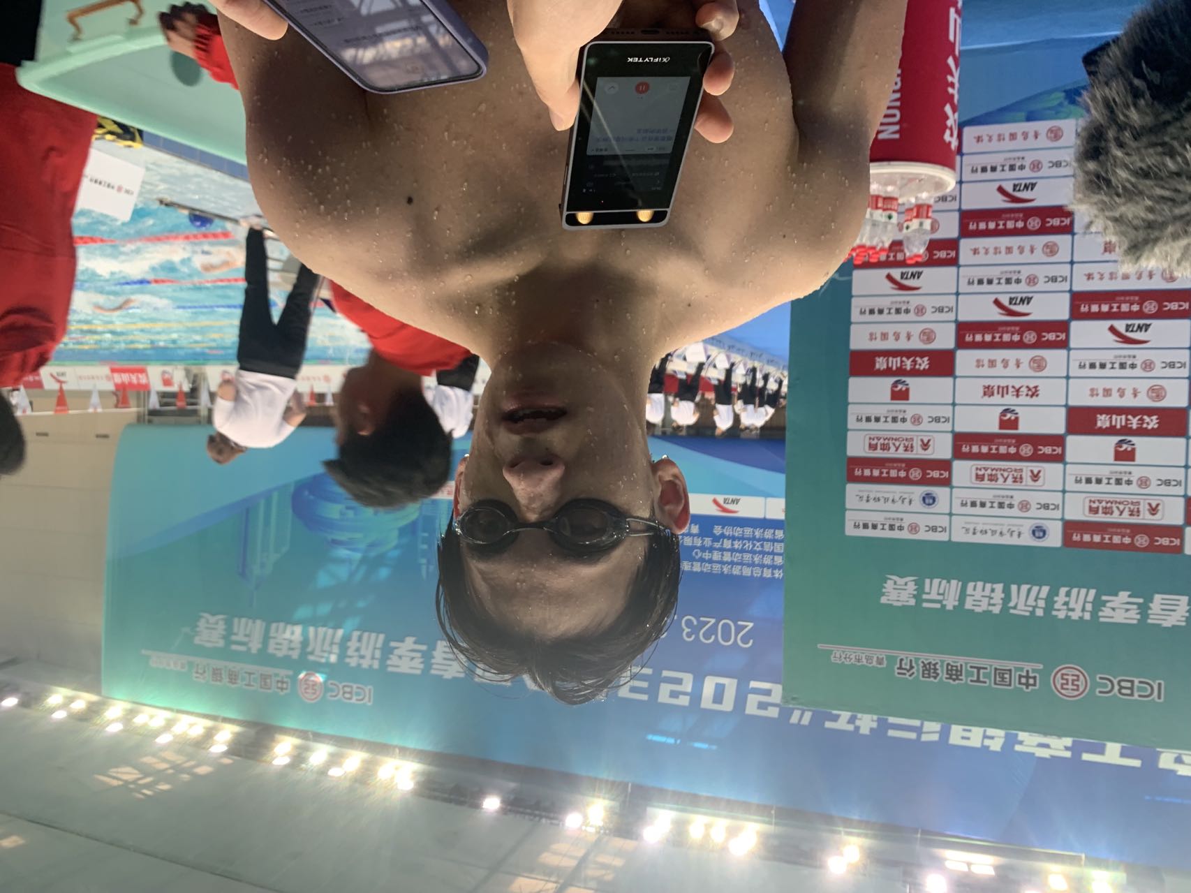 王浩宇的男子100米自是此次春锦赛的一个亮点